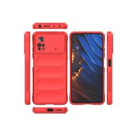 Newface Xiaomi Poco X4 Pro 5G Kılıf Optimum Silikon - Kırmızı