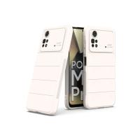 Newface Xiaomi Poco M4 Pro 4G Kılıf Optimum Silikon - Krem