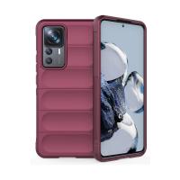 Newface Xiaomi Mi 12T Pro Kılıf Optimum Silikon - Bordo