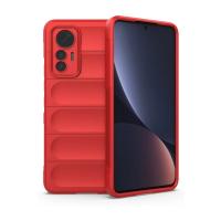 Newface Xiaomi Mi 12 Lite Kılıf Optimum Silikon - Kırmızı