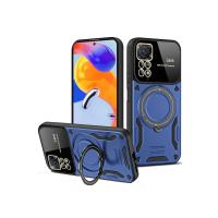 Newface Xiaomi Redmi Note 12 Pro 4G Kılıf Joy Lens Standlı Kapak - Lacivert