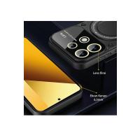 Newface Xiaomi Redmi Note 13 4G Kılıf Joy Lens Standlı Kapak - Siyah