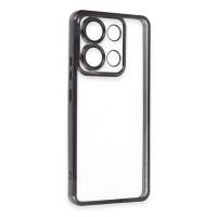 Newface Xiaomi Poco X6 Pro Kılıf Razer Lensli Silikon - Siyah