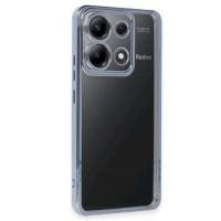 Newface Xiaomi Poco X6 Pro Kılıf Razer Lensli Silikon - Sierra Blue