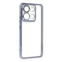 Newface Xiaomi Poco X6 Pro Kılıf Razer Lensli Silikon - Sierra Blue