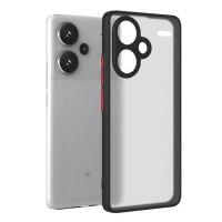 Newface Xiaomi Redmi Note 13 Pro Plus Kılıf Montreal Silikon Kapak - Siyah