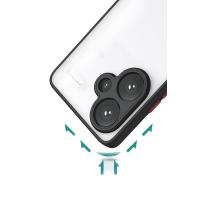 Newface Xiaomi Redmi Note 13 Pro Plus Kılıf Montreal Silikon Kapak - Siyah