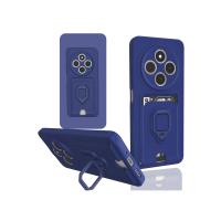 Newface Xiaomi Redmi 14C Kılıf Zuma Kartvizitli Yüzüklü Silikon - Lacivert