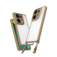 Newface Xiaomi Redmi Note 13 Pro 4G Kılıf Penta Silikon Kılıf - Çöl Titanyum