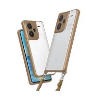 Newface Xiaomi Redmi Note 13 Pro Plus Kılıf Penta Silikon Kılıf - Çöl Titanyum