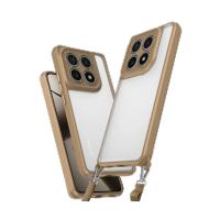 Newface Xiaomi Mi 14T Pro Kılıf Penta Silikon Kılıf - Çöl Titanyum