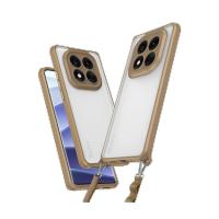 Newface Xiaomi Redmi Note 14 Pro 5G Kılıf Penta Silikon Kılıf - Çöl Titanyum