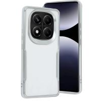 Newface Xiaomi Redmi Note 14 Pro 5G Kılıf Boyi Silikon Kapak - Gümüş