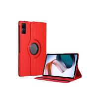 Newface Xiaomi Redmi Pad SE 4G Kılıf 360 Tablet Deri Kılıf - Kırmızı