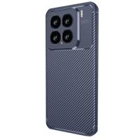 Newface Xiaomi Mi 15 Kılıf Auto Focus Karbon Kapak - Lacivert