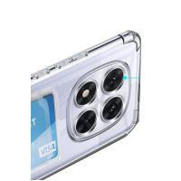 Newface Xiaomi Redmi Note 14 Pro 5G Kılıf Kart Şeffaf Silikon - Şeffaf