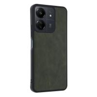 Newface Xiaomi Redmi 13C Kılıf Aras Deri Kapak - Açık Yeşil