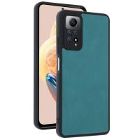 Newface Xiaomi Redmi Note 12 Pro 4G Kılıf Aras Deri Kapak - Açık Yeşil