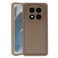 Newface Xiaomi Redmi Note 14 Pro 5G Kılıf Viera Silikon - Kahverengi