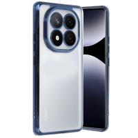 Newface Xiaomi Redmi Note 14 Pro 5G Kılıf Razer Lensli Silikon - Lacivert