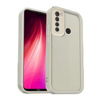 Newface Xiaomi Redmi Note 8 Kılıf Viera Silikon - Krem