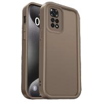 Newface Xiaomi Redmi 10 2022 Kılıf Viera Silikon - Kahverengi