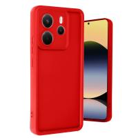 Newface Xiaomi Redmi Note 14 4G Kılıf Viera Silikon - Kırmızı