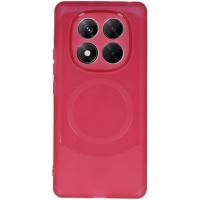 Newface Xiaomi Redmi Note 14 Pro 4G Kılıf Maya Karbon Kapak - Bordo