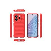 Newface Xiaomi Redmi Note 14 4G Kılıf Optimum Silikon - Kırmızı