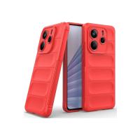 Newface Xiaomi Redmi Note 14 4G Kılıf Optimum Silikon - Kırmızı