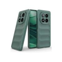 Newface Xiaomi Redmi Note 14 Pro 4G Kılıf Optimum Silikon - Koyu Yeşil