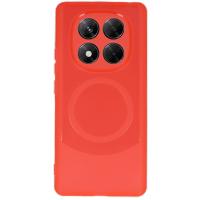 Newface Xiaomi Redmi Note 14 Pro 5G Kılıf Maya Karbon Kapak - Kırmızı