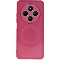 Newface Xiaomi Redmi 14C Kılıf Maya Karbon Kapak - Bordo