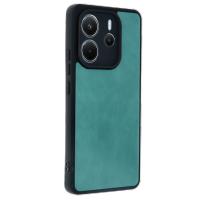 Newface Xiaomi Redmi Note 14 4G Kılıf Aras Deri Kapak - Açık Yeşil