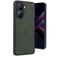 Newface Xiaomi Poco X7 Pro Kılıf Aras Deri Kapak - Koyu Yeşil