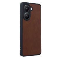 Newface Xiaomi Poco X7 Pro Kılıf Aras Deri Kapak - Taba