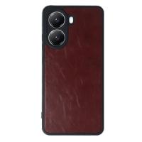 Newface Xiaomi Poco X7 Pro Kılıf Aras Deri Kapak - Bordo