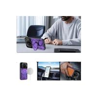 Newface Xiaomi Redmi Note 14 4G Kılıf Joy Lens Standlı Kapak - Lacivert