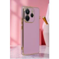 Newface Xiaomi Redmi Note 14 4G Kılıf Volet Silikon - Mor