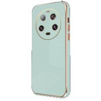 Newface Xiaomi Mi 14 Ultra Kılıf Volet Silikon - Açık Yeşil