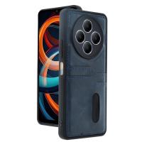 Newface Xiaomi Redmi 14C Kılıf Sara Kartvizitli Deri Kılıf - Lacivert