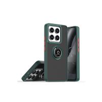 Newface Xiaomi Mi 14T Pro Kılıf Montreal Yüzüklü Silikon Kapak - Yeşil