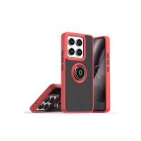 Newface Xiaomi Mi 14T Pro Kılıf Montreal Yüzüklü Silikon Kapak - Kırmızı