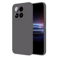 Newface Xiaomi Mi 14T Pro Kılıf Nano içi Kadife Silikon - Gri