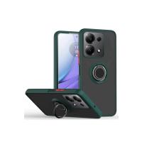 Newface Xiaomi Redmi Note 13 Pro 4G Montreal Yüzüklü Silikon Kapak - Yeşil