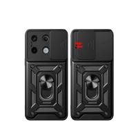 Newface Xiaomi Redmi Note 13 Pro 4G Pars Lens Yüzüklü Silikon - Kırmızı