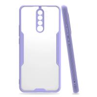 Newface Xiaomi Redmi Note 8 Pro Kılıf Platin Silikon - Lila