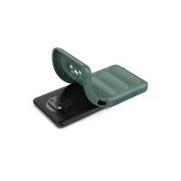 Newface Xiaomi Pocophone X3 Kılıf Optimum Silikon - Koyu Yeşil