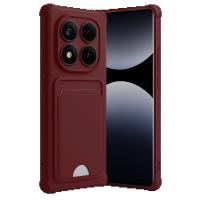 Newface Xiaomi Redmi Note 14 Pro 5G Kelvin Kartvizitli Silikon - Bordo