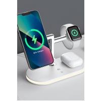 Newface YM-UD23 Kablosuz Şarj Masaüstü Set - Beyaz